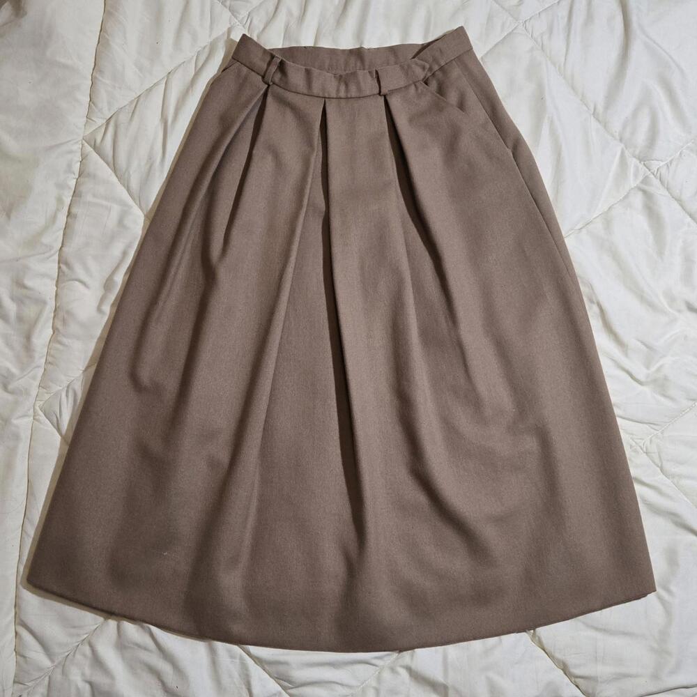 100% Pure Wool Vintage 1980s Asher Skirt Size 8